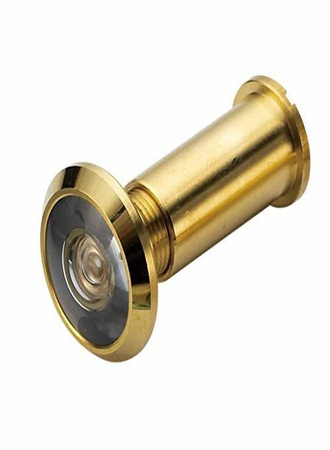A & Y Traders Door View Gold Finish 180 Degree (Door Hardware Fittings) Pack of 1